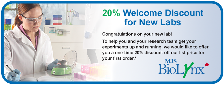 MJSBioLynx - 20% Welcome Discount for New Labs*